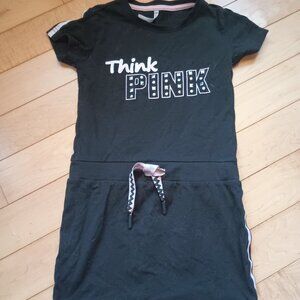 Coccodrillo - Black Dress with Metallic Details, size 8